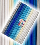 Hodvábny papier Happy Color CRIPPED v tóne BLUE MIX 10 kusov