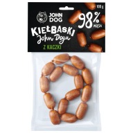 John Dog kačacie párky pre psov 100 g