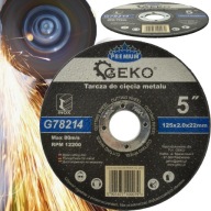 Kotúč na rezanie kovu 125 x 2,0 mm PREMIUM 1 ks