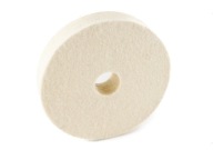 PLSTENÝ LEŠTIACI DISK PEVNÝ PLST 100x20x20 BIELY