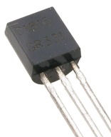NPN tranzistor 2SC1815 50V/0,15A/0,4W TO92 (5 ks) /4088-5