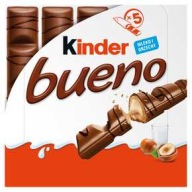 KINDER BUENO TYČINKY 5 KS, 107,5 G