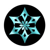 Genshin Impact Cryo 58mm kolík
