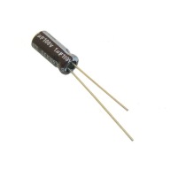 Kondenzátor 1uF/100V elektrolyt 105°C / 1/100V