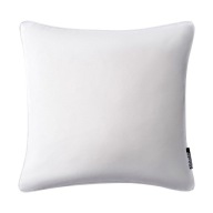 Dekoračná obliečka na vankúš Jasiek 45x45, biely zamat Lush