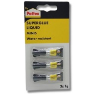 PATTEX SUPERGLUE SECOND GLUE 3X1G