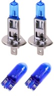 2x ŽIAROVKA H1 SUPER BIELA ​​+ W5W 12V 55W E4 XENON SADA STUDENÁ BIELA