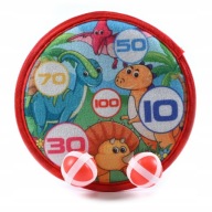 ŠÍPKY NA VELCRO BEZPEČNÉ DINOSAURY ŠTÍT NA ŠÍPKY