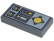 Ovládací panel LEGO 3069bpc1 1x2 TILE NOVINKA (1g)