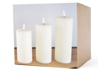 Led sviečka imitácia vosku 11cmx5cm