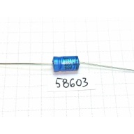 Elektrolytový kondenzátor 220uF 10V 6x11 axiálny x10