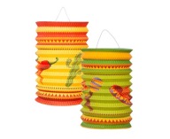 Fiesta papierová lucerna 16 cm 2 ks.