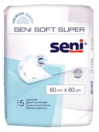 SENI SOFT SUPER ZÁKLADY 60x60cm hygienické 5 ks.