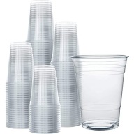 JEDNORÁZOVÉ PLASTOVÉ POHÁRKY 500ml 50 kusov