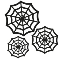 Halloweenska súprava dekoračných dekorácií na stôl