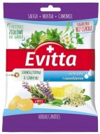 Evitta bylinkové cukríky šalvia citrón čierna baza