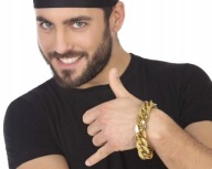 ZLATÁ REŤAZKA ZLATÝ PIMP NÁRAMOK RAPER GANSTER ELVIS