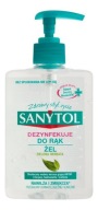 Sanytol Dezinfekčný gél na ruky, zelený čaj