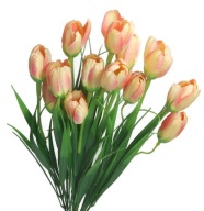UMELÉ KVETY KYTICE PREVODY KROKUS V TRÁVE 44CM