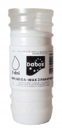 Parafínová vložka do sviečok DABOX, 14 cm