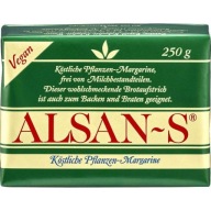Alsan S rastlinné vegánske maslo prírodný margarín 250g
