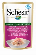 SCHESIR CAT FOOD KURACIA ŠUNKA 50g