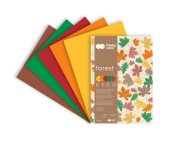 DECO Forest A4 farebný blok 20 listov Happy Color