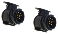 2X ADAPTÉR 13 AŽ 7 (13/7) ADAPTÉR PRÍVESU H3X27