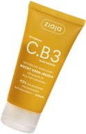ZIAJA C.B3 NOČNÁ KRÉMOVÁ MASKA 50ML Vitamín C Peptidy Vitamín E B6 B5