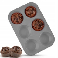 SILIKÓNOVÁ FORMA NA PEČENIE koláčikov, cupcakes, muffinov, MONOPORCIOVÁ forma