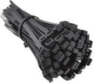 KABELOVÉ VIAZAČKY Zipsové VIAZAČKY ČIERNA 4,8x300mm