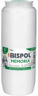 BISPOL MEMORIA Olejová vložka do sviečok DOBA HORENIA 144h, WO11 1 ks
