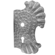 PRAVÁ DOSKA 72 OTVOROVÝ PRIESTOR KOVANÉ PRVKY 63.120.72 H275XL160 3MM