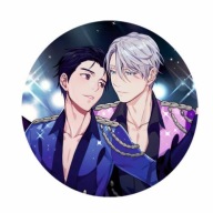 Anime Yuri on Ice 58 mm špendlík