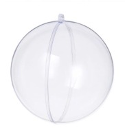 Akrylová forma na bomby do kúpeľa Stredová guľa 6 cm
