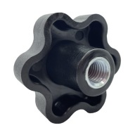 Hviezdicový gombík 30 mm nepriechodný M8