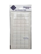 Plstené podložky na biele stoličky 2 x 2cm - 40 ks.