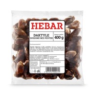 DATLE SUŠENÉ BEZ SEMIEN HEBAR 400 G BEZ SO2