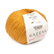50g Gazzal Baby Cotton 3447 horčice