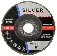 KLAPKOVÝ KOTOUČ NA BRÚSENIE 125mm GR60 NA KOVOVÚ HRDZU