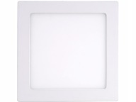 Stropné svietidlo, štvorcový zapustený LED panel, 6W, neutrálna farba