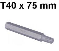 Bit 10mm TORX T40 x 75mm D175T40 Jonnesway