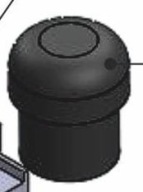Dojacie potrubie pre dojací stroj Alfa-Laval DeLaval – zátka (nárazník)