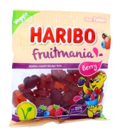 HARIBO Fruitmania Berry Fruits of the Forest želé 160g DE