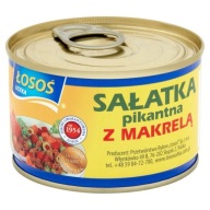 Losos Ustka Pikantný šalát s makrelou 170 g