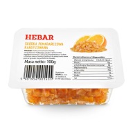 KANDIDOVANÁ POMERANČOVÁ KÚRA 200 G HEBAR