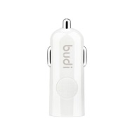 Budi USB nabíjačka do auta + USB-C kábel Biela