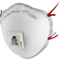 3M 8833 Maska FILTRACIA Maska FFP3 polomaska