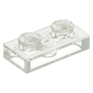 LEGO 3023 TANIER 1x2 TRANSPARENTNÁ NOVINKA