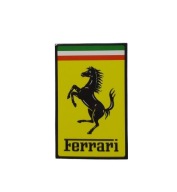 NÁLEPKA S LOGOM FERRARI 5,4 x 8,5 cm